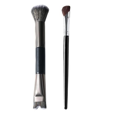Angled Contour Makeup Brush with Synthetic Bristles
