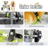Lightweight Wheelchair for Small, Medium, and Large Dogs, Adjustable Rear-Leg Support, All-Terrain Mobility Aid view 4