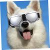 GRIRIW Adjustable UV-Protective Dog Goggles, Windproof, Silver view 3