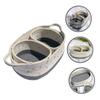 JECOMPRIS 3-Piece Cotton Rope Storage Basket Set for Small Items, Decorative Baskets for Living Room, Kids' Room, and Office view 3