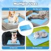 YIPSKIRZY Cooling Mat for Large Dogs & Cats, 6 Sizes (XS–XXL), No Water or Electricity Required, Chew-Resistant & Machine Washable, Indoor/Outdoor Pet Cooling Mat (Dark Gray, S) view 2