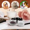 Pet Hair Memory Holder | Dog Hair Keepsake - Clear Acrylic Storage Pendant view 2