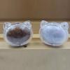Pet Hair Memory Holder | Dog Hair Keepsake - Clear Acrylic Storage Pendant view 3