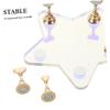 Acrylic Nail Holder for Artificial Fingernails with Metal Base, Blue view 3