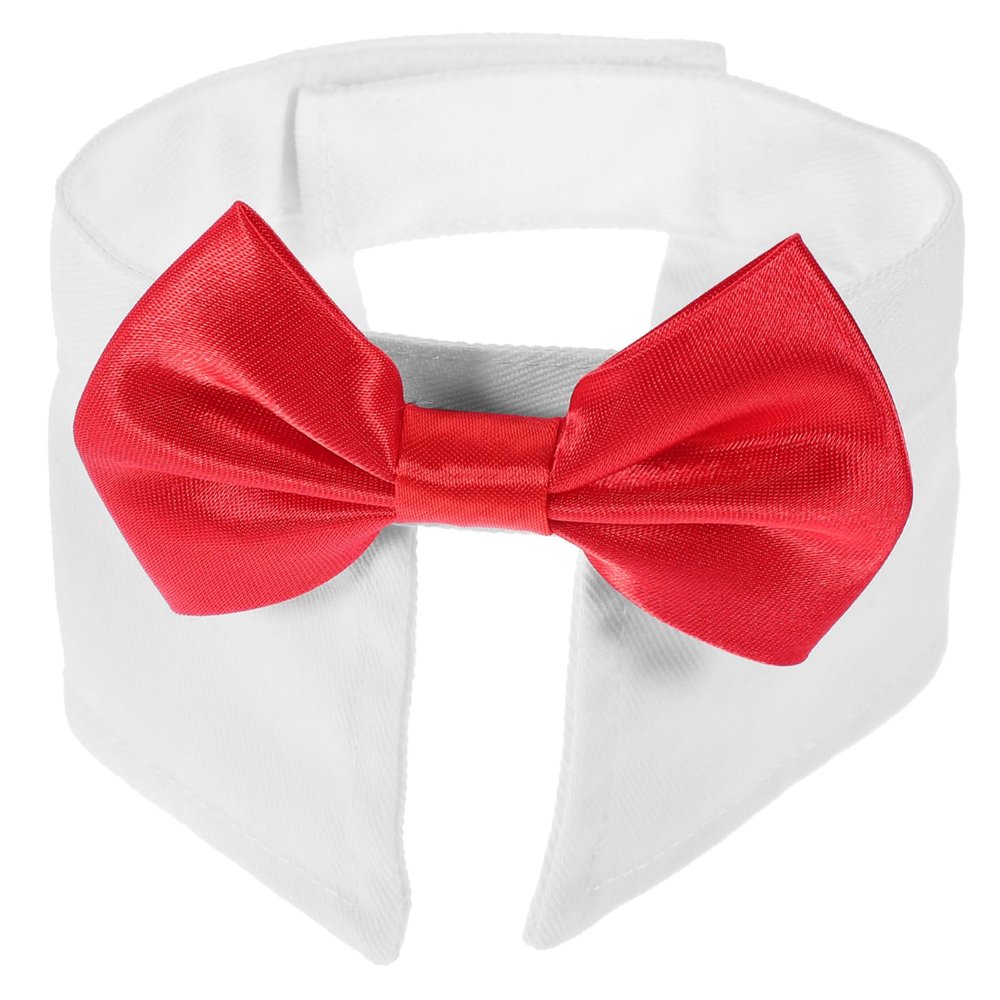 TOYANDONA Adjustable Pet Bowtie Collar for Dogs