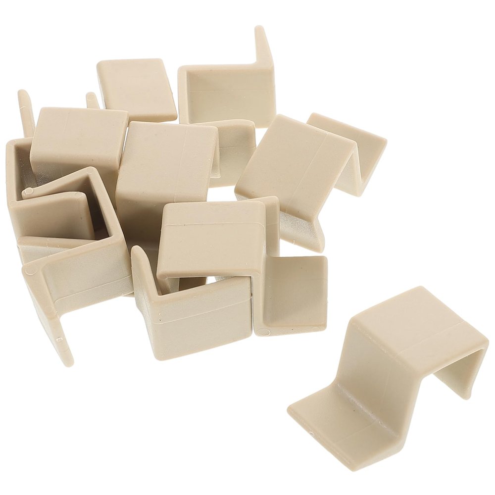 TOYANDONA 10-Piece Plastic Crib Rail Fasteners for 1.8–2 cm Slats