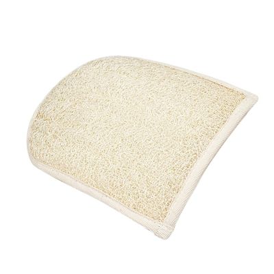 BAZEITFLOW Exfoliating Body Scrub Glove with Loofah Fibers and Cotton Fabric