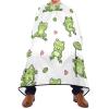 RPLIFE Cute Cartoon Frog White Barber Cape, Waterproof, 165 x 140 cm view 2