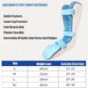 GTHTUHFD Children's Foot-Lift Orthosis, Orthopedic Foot-Lift Splint, Ankle and Foot Brace, Night Support for Varus Correction, Left, L/XL view 4