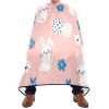 RPLIFE Haircutting Cape and Apron with Cute Bunny Eggs, Waterproof, 165 x 140 cm view 2