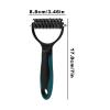 Dual-Sided Dematting Comb for Pets view 2
