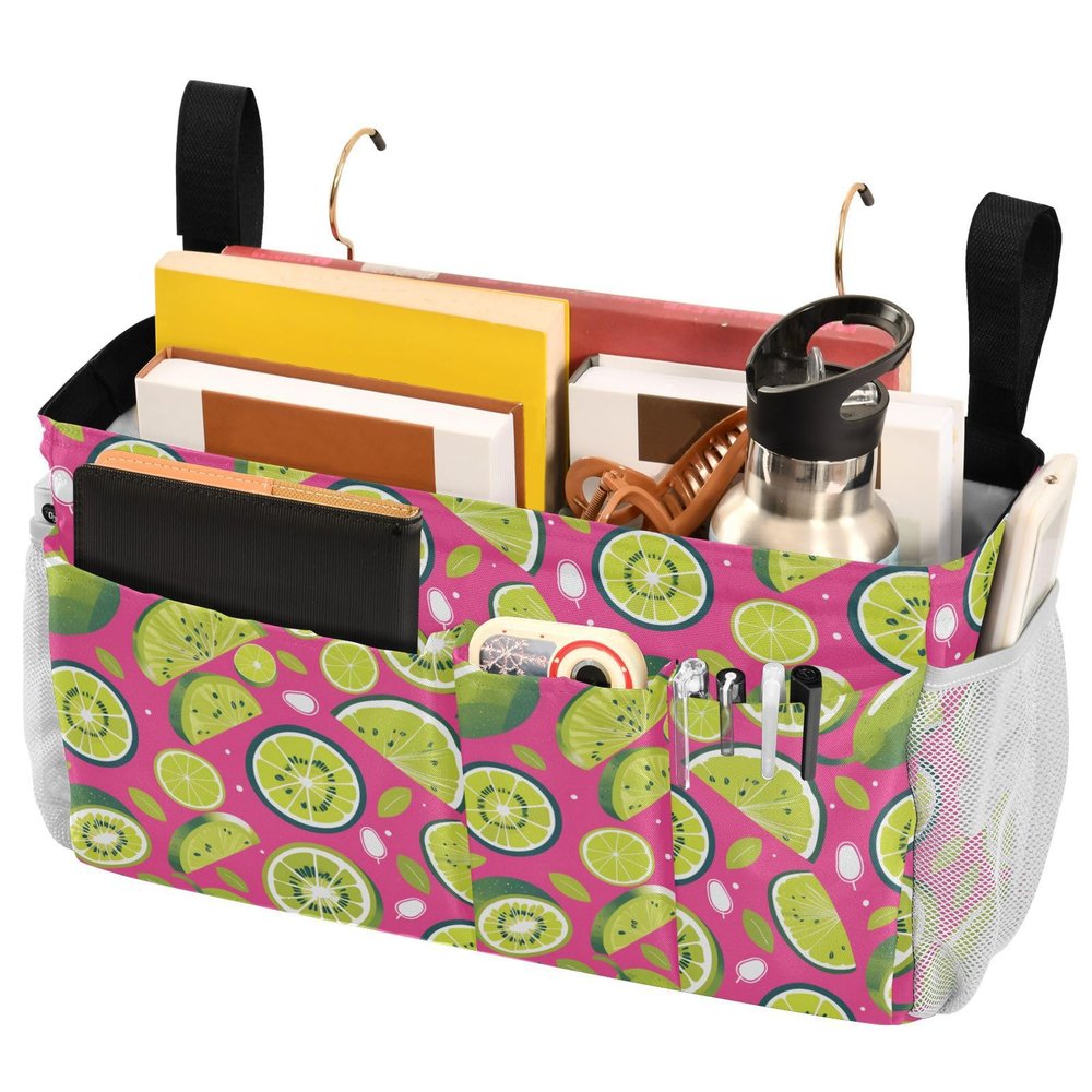 FRODOTGV Bedside Caddy with Pockets