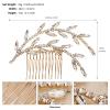 esmen Simple Bridal Crystal Hair Comb view 2