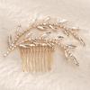 esmen Simple Bridal Crystal Hair Comb view 3