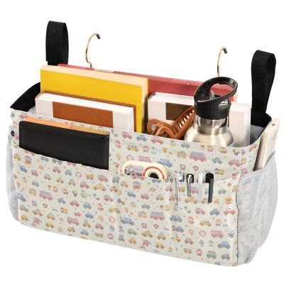 FRODOTGV Cartoon Cars Bedside Caddy Organizer