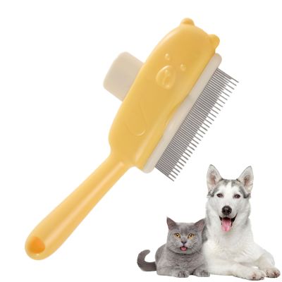 Bear-Shaped Pet Grooming Comb for Cats and Dogs