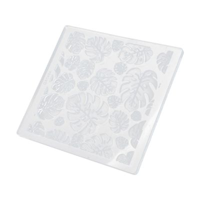 SOLUSTRE Fondant Embossing Mat with Leaf Pattern, PLA