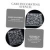 SOLUSTRE Fondant Embossing Mat with Leaf Pattern, PLA view 4