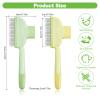2-Pack Cat Undercoat Brush - Self-Cleaning Comb for Short & Long Hair view 4