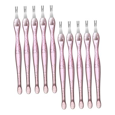 Stainless Steel and PP Nail Art Tool Set for Salon and Home
