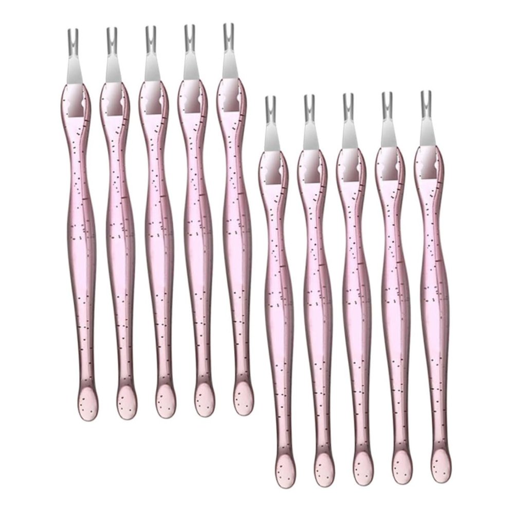 Stainless Steel and PP Nail Art Tool Set for Salon and Home