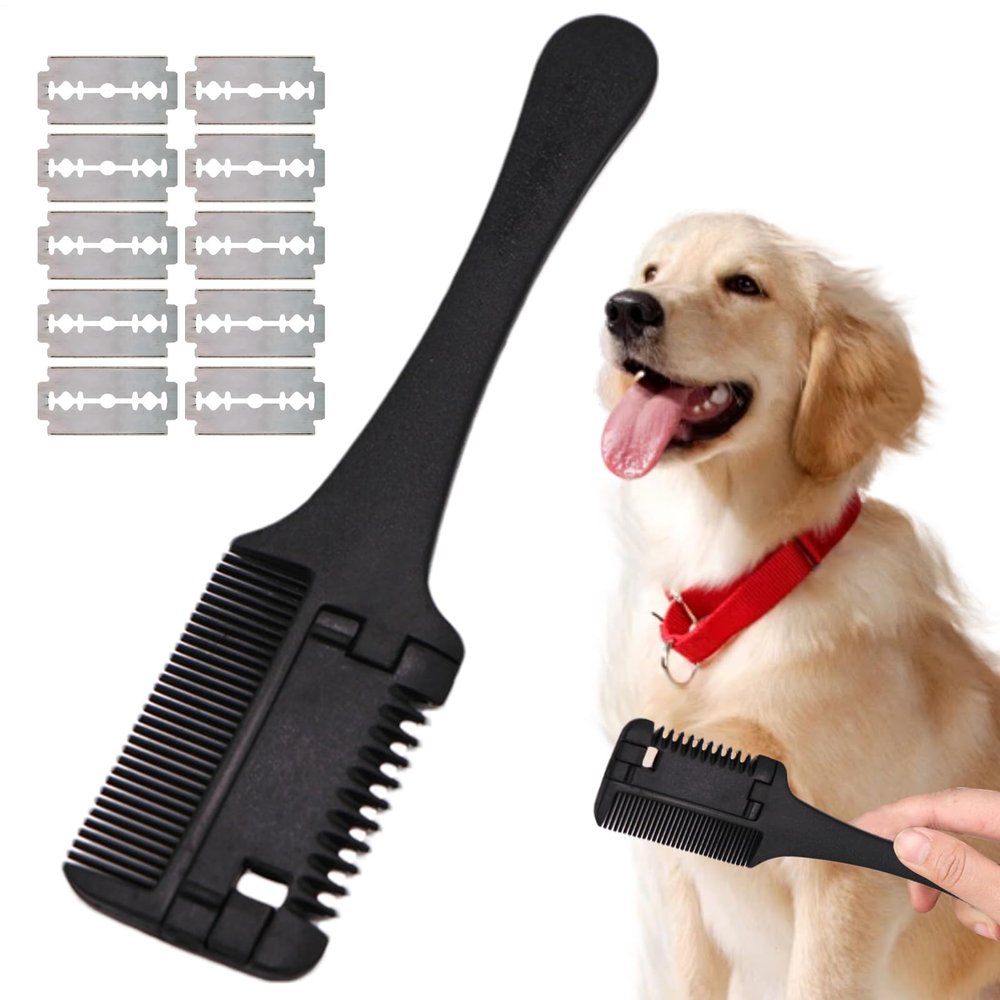 2-in-1 Grooming Razor Comb for Pets