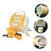PartyKindom Yellow Polyester Hamster Travel Carrier, Portable Small Pet Bag view 4