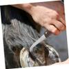 GANAZONO Professional Stainless Steel Hoof Trimmer, Heavy-Duty Hoof Tool view 3