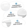 PP Sitz Bath Basin for Hips and Perineum, White, with Hanging Hole view 4