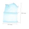 Milisten Polyester Mesh Cat Bath Bag, Blue, Scratch-Resistant view 2