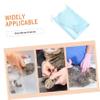Milisten Polyester Mesh Cat Bath Bag, Blue, Scratch-Resistant view 3