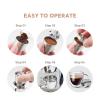 Fdit Reusable Stainless Steel Coffee Pods, Refillable Capsules, Compatible with X7 Y3 Y5 Coffee Machines view 4