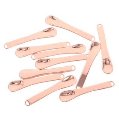 20-Piece Reusable Zinc Alloy Cosmetic Spatula Set