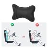 FJOADNVM Car Headrest Neck Support Pillows, 2-Pack, Gray view 4