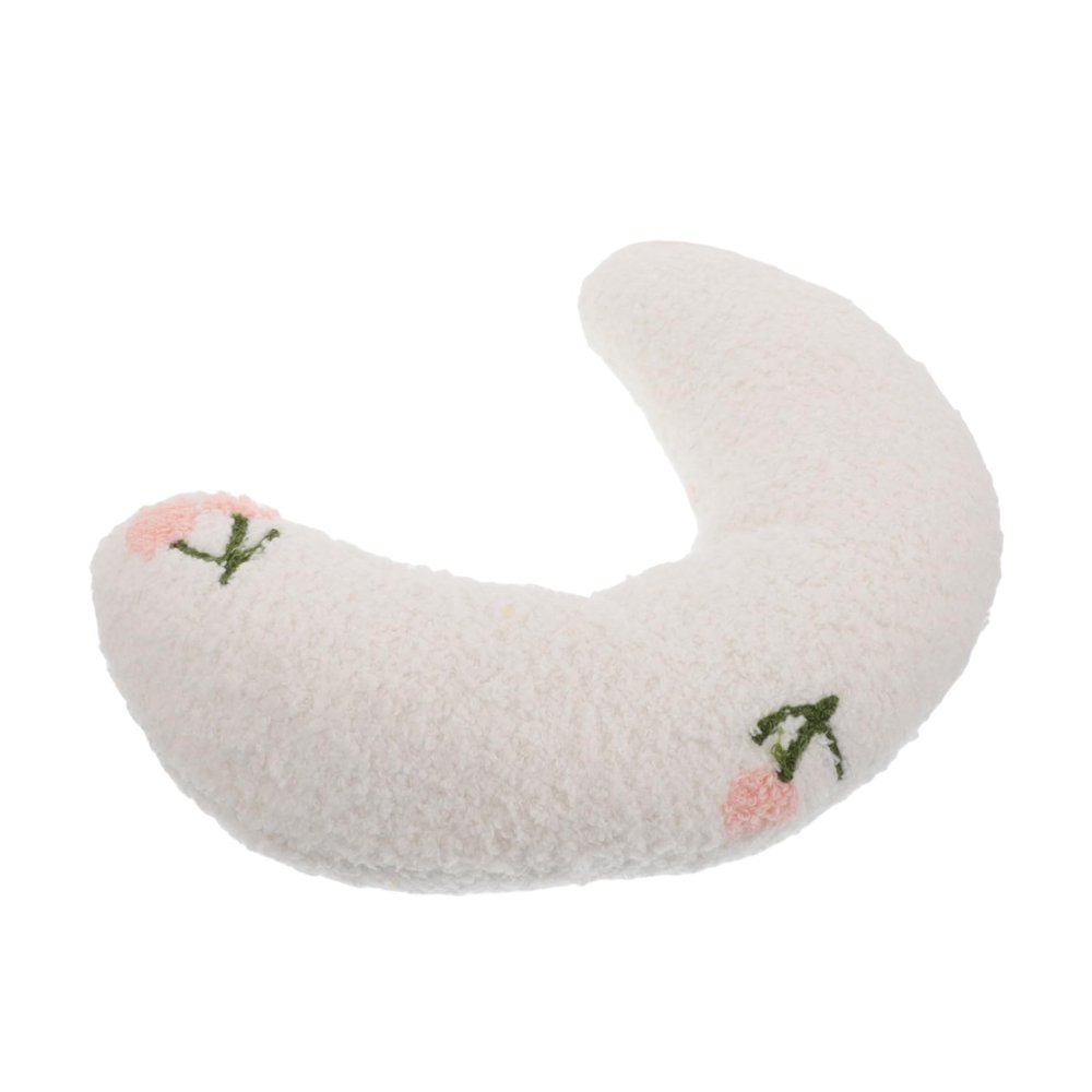 WOONEKY Plush Cat Cuddle Pillow U-Shaped Neck Pillow for Cats and Dogs