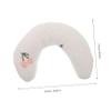 WOONEKY Plush Cat Cuddle Pillow U-Shaped Neck Pillow for Cats and Dogs view 2