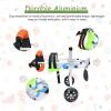 Dog Wheelchair for Paralyzed Pets, 2-Wheel Support Cart for Injured or Disabled Dogs view 4