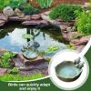 Ceramic Bird Bath Bowl, Multifunctional Artistic Garden Décor view 2