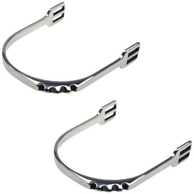 Glixoft 2-Piece Stainless Steel Horse Spurs