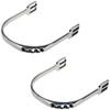 Glixoft 2-Piece Stainless Steel Horse Spurs view 1