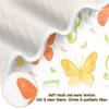 Personalized Summer Butterfly Blanket, Soft, Customizable, for Nursery and Crib, 76.2 x 101.6 cm, Yellow/Green view 2
