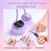 Makartt 39W Cordless UV/LED Lamp for Gel Nails, Purple view 4