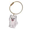 Fluxioxtna Dog Hair Memorial Keychain with Clear Display Box view 3