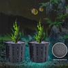 Aquarium Plant Containers - Black view 3