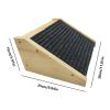Compact Wooden Pet Ramp for Beds and Sofas, 11.81 x 5.91 x 9.84 in view 2