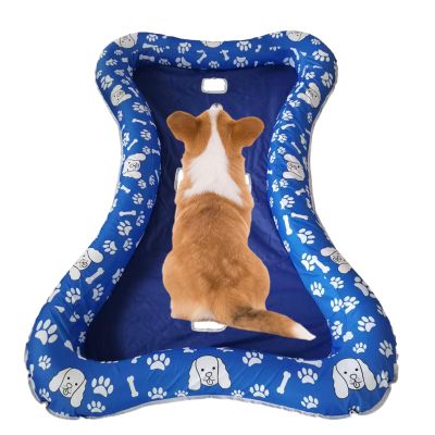 Non-Slip Inflatable Pool Float Mat for Dogs