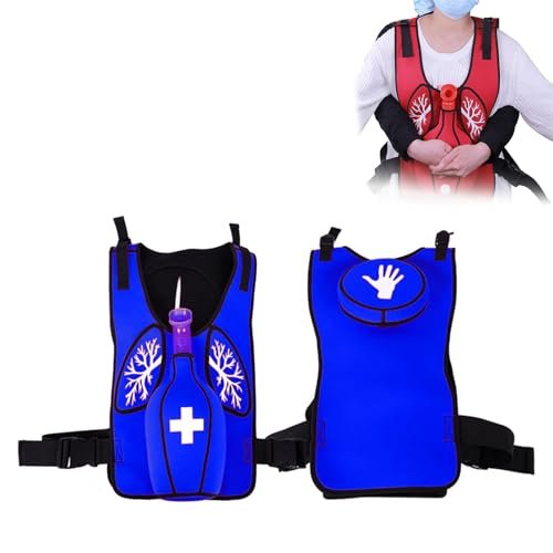 Choking Prevention Training Vest, Portable First-Aid Model for Airway Management and CPR Instruction