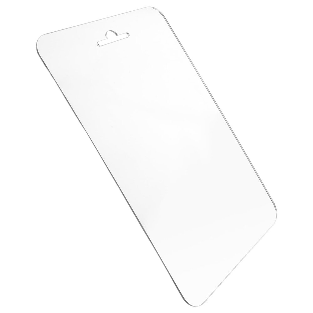 OUNONA Acrylic Shower Mirror 30 x 20 cm, Unbreakable Travel Shaving Mirror