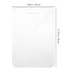 OUNONA Acrylic Shower Mirror 30 x 20 cm, Unbreakable Travel Shaving Mirror view 2