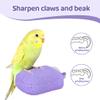 Bird Perch Stone with Beak Grinding Stone view 3